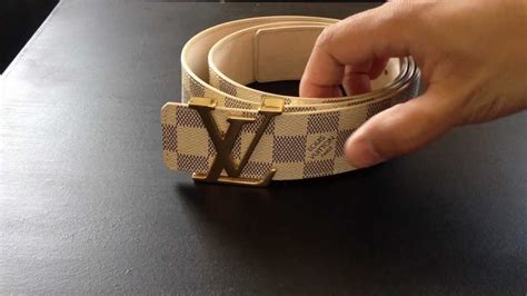 lv belt original vs fake|genuine louis vuitton belt.